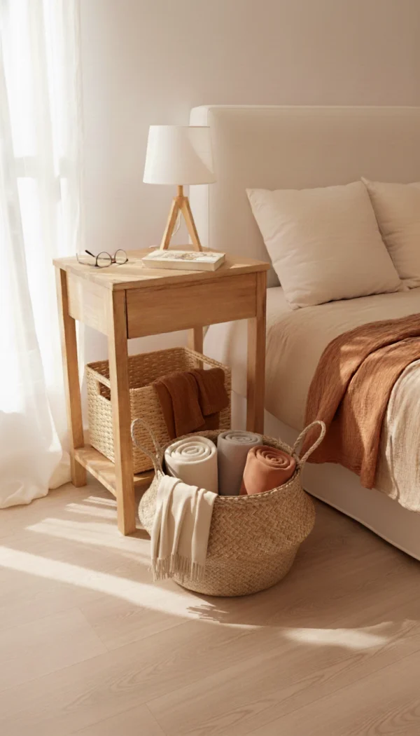 Mesa de Luz 1 Cajón Alba