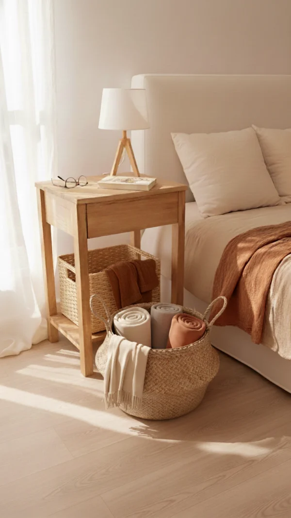 Mesa de Luz 1 Cajón Alba